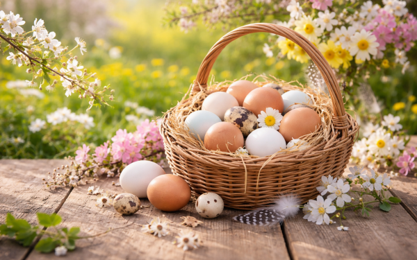 Lente, Pasen en Eieren